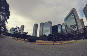 Hama-rikyu Garden in Tokyo