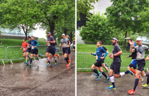 Führende Gruppe beim Wings For Life World Run in München 2017