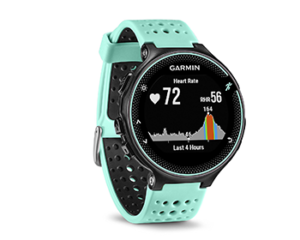 GPS-Uhr von Garmin, die Garmin Forerunner 235 für Laufen und Joggen
