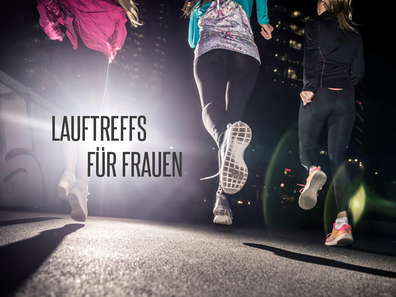 Laufgruppen und Lauftreffs für Frauen – trainieren mit Sportpartnern