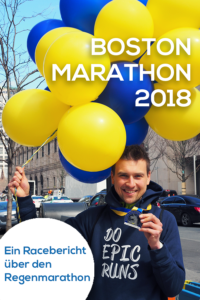 Luftballons Boston Marathon, Medaille Boston, Einhorn Medaille