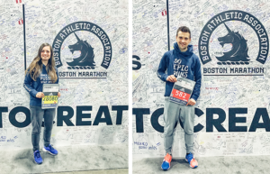 Startunterlagenabholung, Marathonmesse, Boston Marathon, Startnummer Marathon