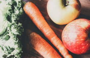 Karotten, Äpfel, Blattsalat, Gemüse, Gemüsesäfte, entsaften, Saft selber machen