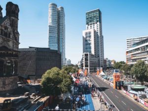 #Berlin2018, Europäische Meile, Breitscheidplatz in Berlin, Leichtathletik Europameisterschaften 2018
