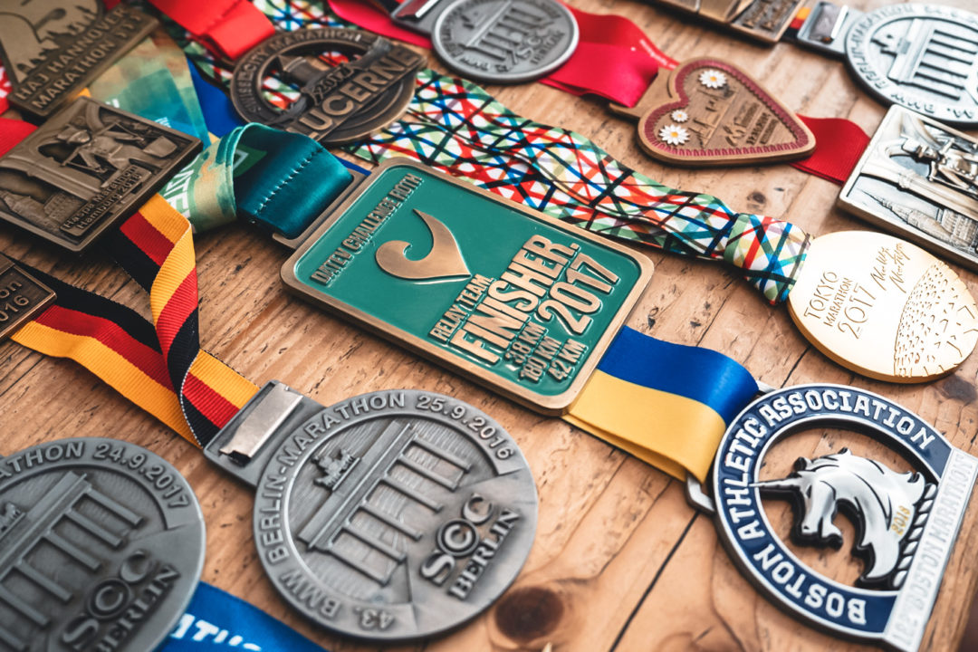 Medaillen, Marathon-Medaillen, Marathon laufen, Berlin Marathon, Boston Marathon, Tokyo Marathon